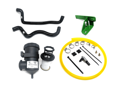 SasquatchParts ProVent 200 IV Catch Can Kit for Jeep Liberty 2.8L CRD